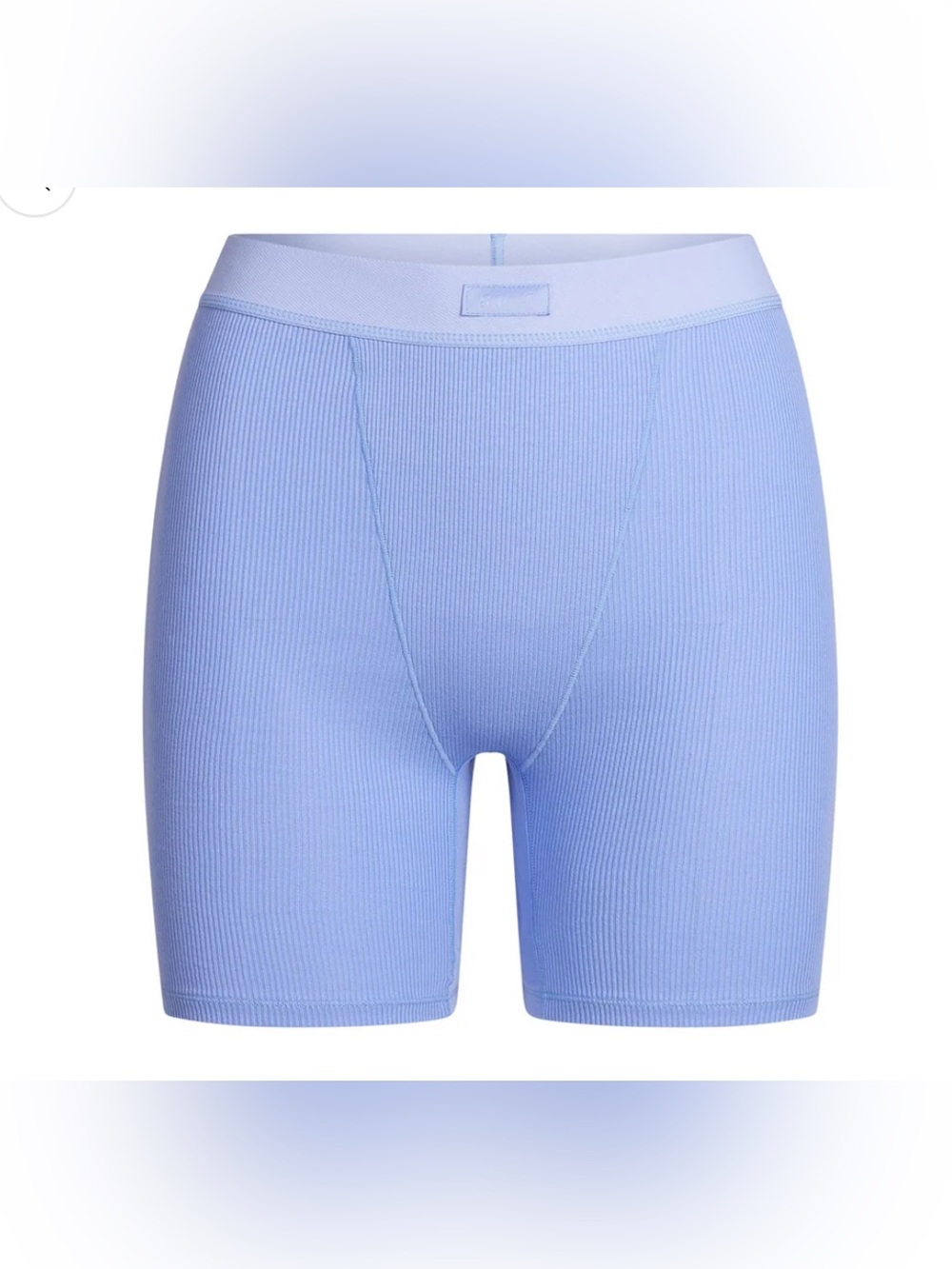 NWOT cotton rib boxer• 2x •either blue quartz or blue violet